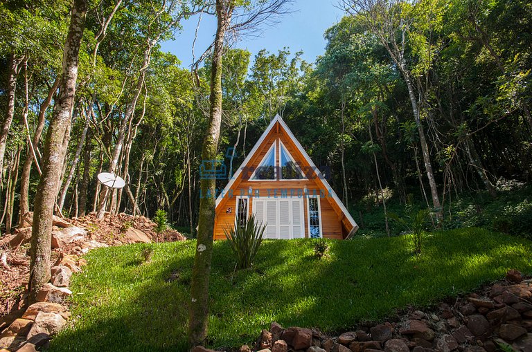 Cabana em Meio à Natureza - Cabana Amarela