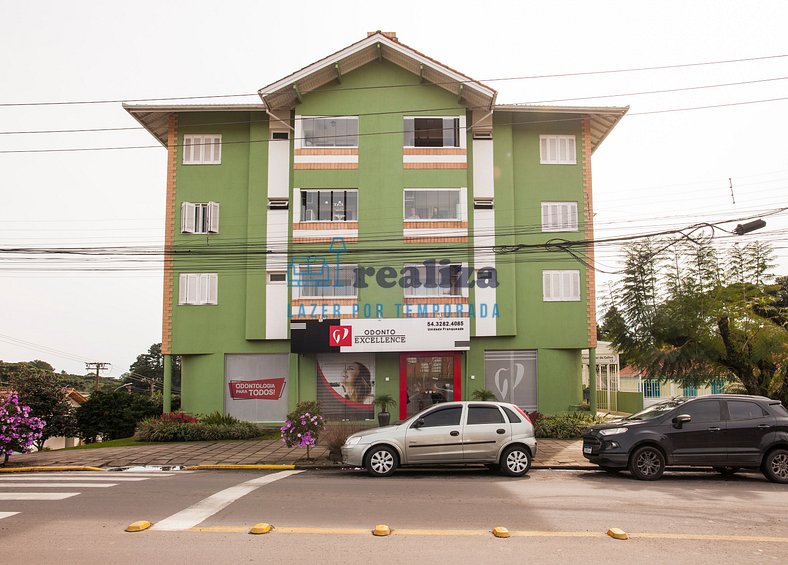 Lindo apartamento para 5 pessoas em Canela - Solar da Colina