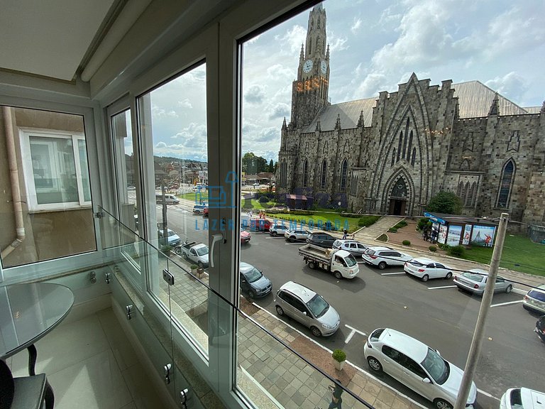 Vista privilegiada para Catedral de Pedra-Katedral