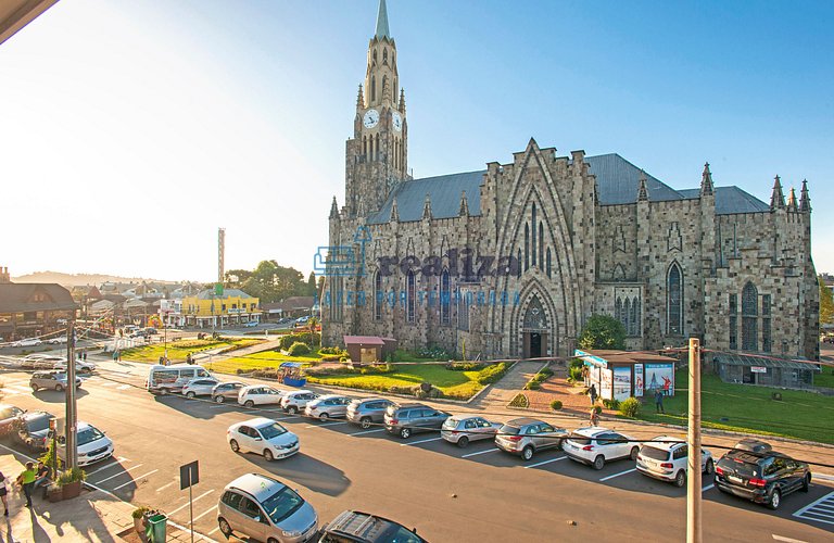 Vista privilegiada para Catedral de Pedra-Katedral